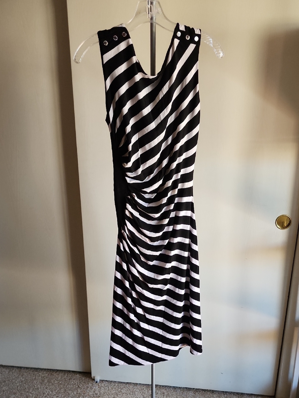 Flash Sale! "White House Black Market" Striped Sleeveless Dress 🤍